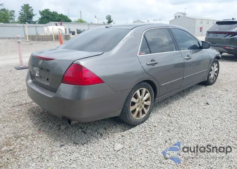 2006 Honda Accord 3.0 Ex из США, поврежденный, VIN 1HGCM66566A038151